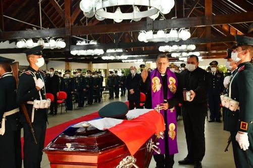 Militares asesinados: Así fue la Ceremonia de Honores Fúnebres a los caídos